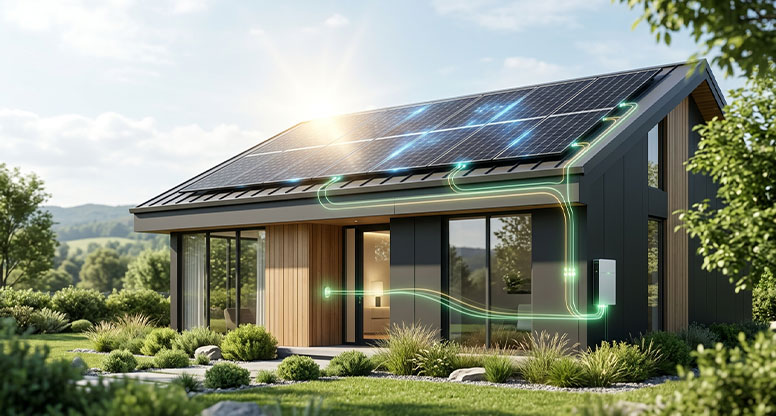 Sustainable solar home